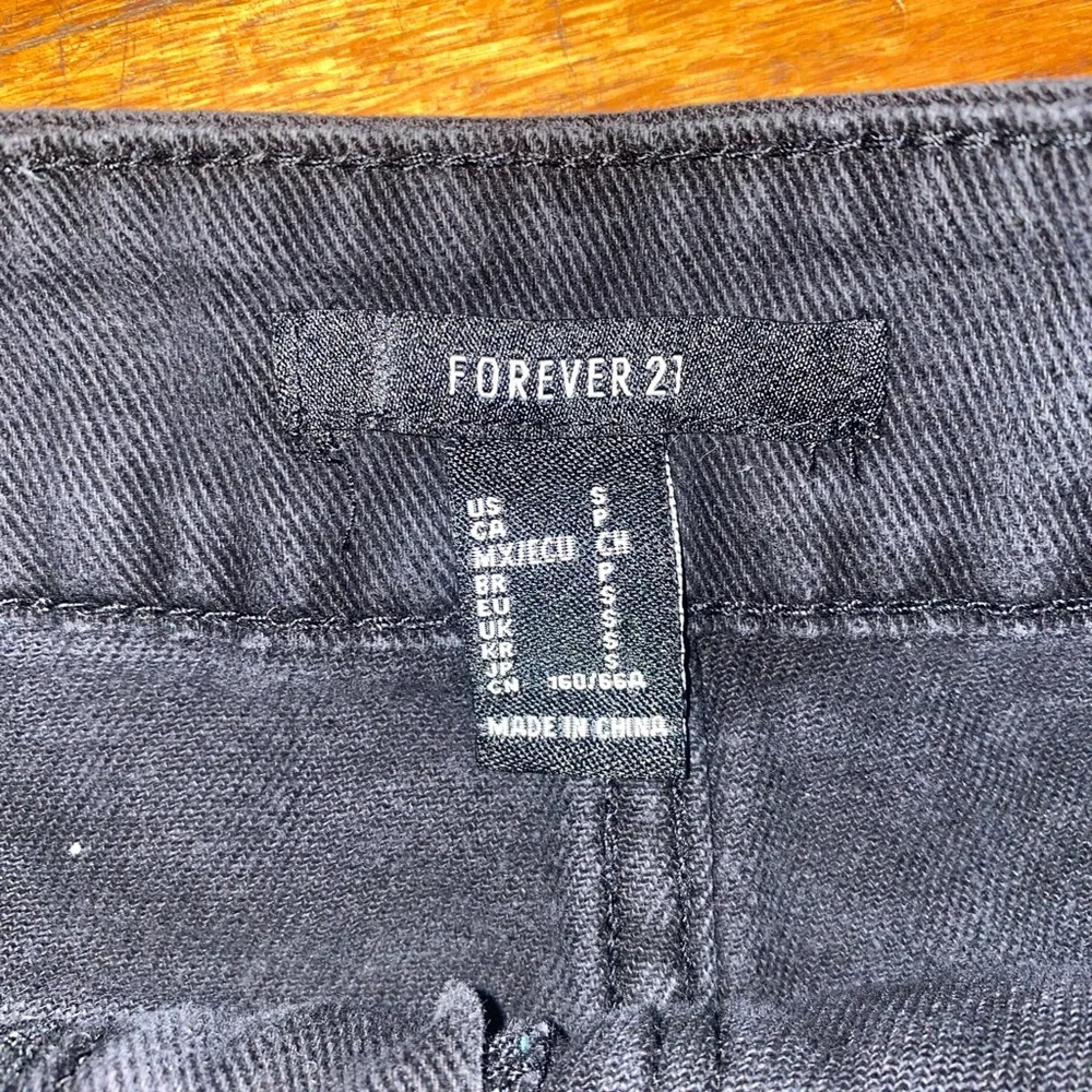 Jean mini skirt black - Picture 5 of 5